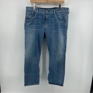 Agolde charlotte 32 straight leg crop jeans